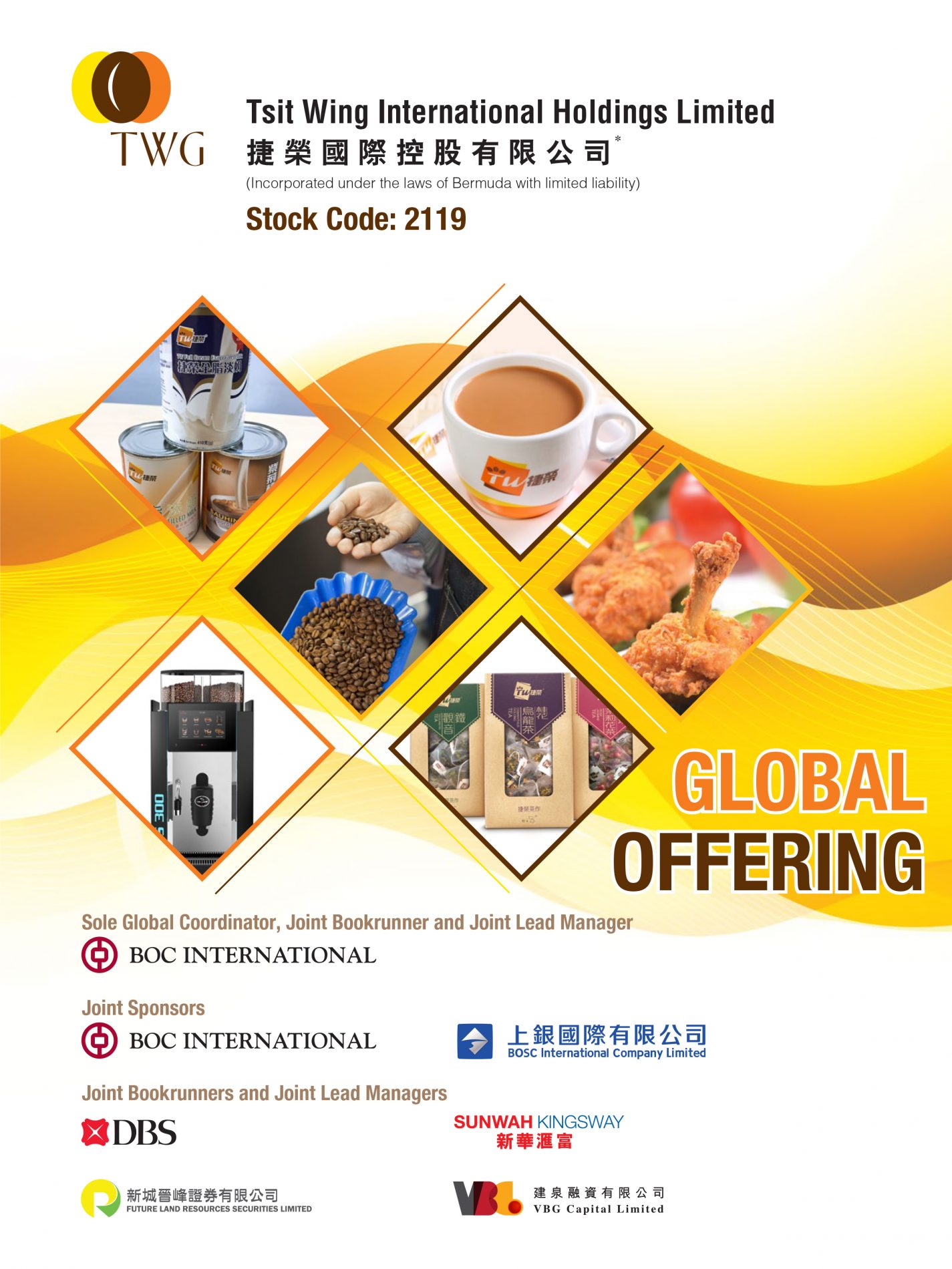 TSIT WING INTERNATIONAL (02119) IS GLOBAL OFFERING | TWG